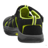 Keen Newport H2 Jr black lime green detske outdoorove sandaly i do vody 5