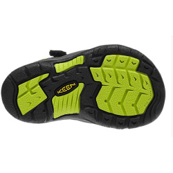 Keen Newport H2 Jr black lime green detske outdoorove sandaly i do vody 2