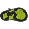 Keen Newport H2 Jr black lime green detske outdoorove sandaly i do vody 2