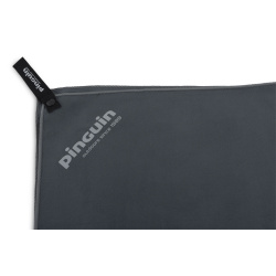 Pinguin Micro Towel L 60x120 cm multifunkcni rucnik logo seda 1