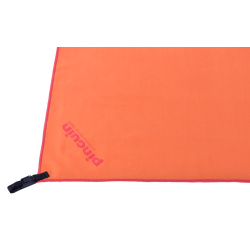 Pinguin Micro Towel L 60x120 cm multifunkcni rucnik logo oranzova