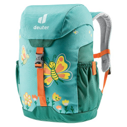 Deuter Schmusebar 8l detsky turisticky batoh dustblue alpinegreen