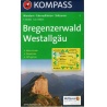 Kompas 2 Bregenzerwald, Westallgau 50 000