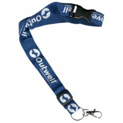 Outwell Strap snurka na krk s karabinou modra - darek k nakupu nad 3000 Kc 111 Eur