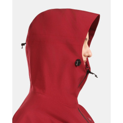 Kilpi Ayra-W tmave cervena 1L0108 damska delsi vodeodolna vetruodolna bunda / kabat  6
