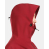Kilpi Ayra-W tmave cervena 1L0108 damska delsi vodeodolna vetruodolna bunda / kabat  6