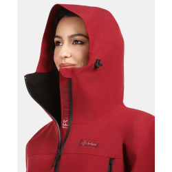 Kilpi Ayra-W tmave cervena 1L0108 damska delsi vodeodolna vetruodolna bunda / kabat 7
