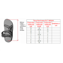 _Teva Hurricane XLT Jr 1177430C BPML Bright Pink Multi detske sandaly i do vody zmereno