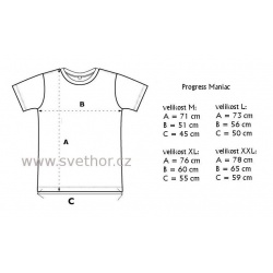 _Progres Maniac zelena panske triko kratky rukav