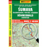 SHOCart 435 sumava, zeleznorudsko, Povydri, Churanov 40 000 turisticka mapa