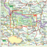 SHOCart 721 Krkonose 25 000 turisticka cykloturisticka lyzarska mapa oblast