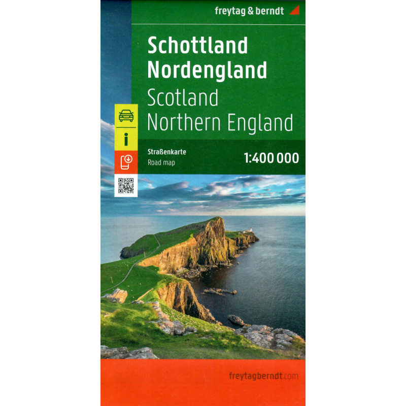 Freytag a Berndt Skotsko, Severni Anglie 400 000 automapa