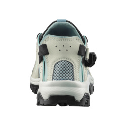 Salomon Techamphibian 5 W green milieu 491107 damske sitovane sandaly / boty i do vody  4