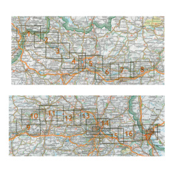 Freytag a Berndt Donauradweg Dunajska cyklostezka 250 000 cyklopruvodce 1
