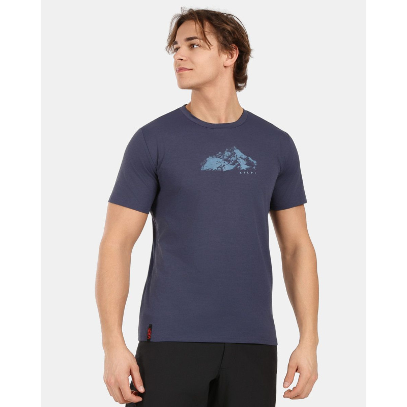 Kilpi Dixie-M tmave modra 1M0303 panske funkcni outdoorove triko kratky rukav