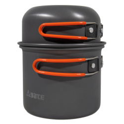 Yate SUMMIT 2 sada nadobi pro 1-2 osoby z eloxovaneho hliniku1