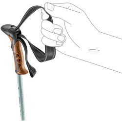 Leki Khumbu Lite AS tridilne trekove odpruzene hole 3