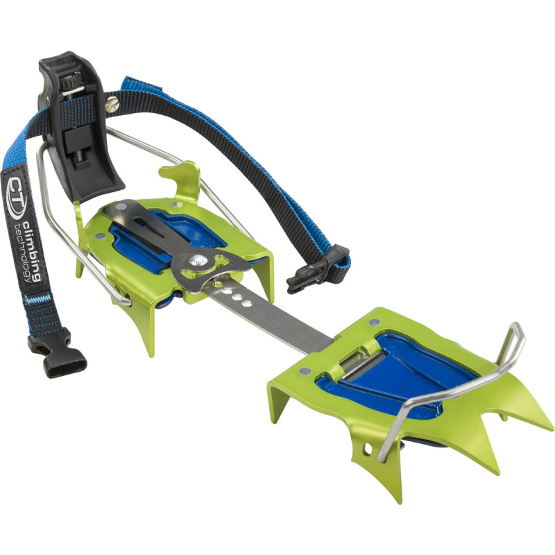 Climbing Technology Snow Flex automatic Green blue duralove turisticke macky 10 hrotu