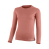 Lasting Bela lososova 3333 damske funkcni triko dlouhy rukav 100% Merino vlna gramaz 230g