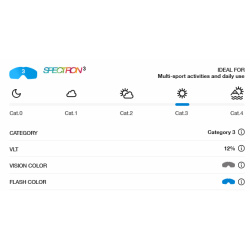 Julbo Whoops Spectron 3 Matt Black J4001122 sportovni slunecni bryle 3