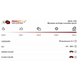 Julbo Shield Reactiv 0 - 4 J5064514 fotochromaticke slunecni bryle do vysokych hor 6