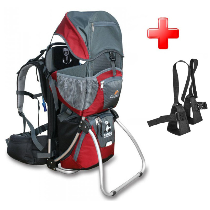 Corazon Panda cervena + Stupacky detska sedacka + stupacky zdarma