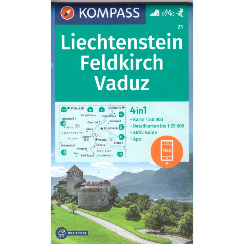 Kompas 21 Feldkirch, Vaduz 50 000