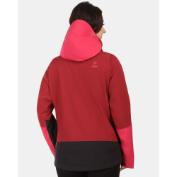 Kilpi Mamba-W tmave cervena 1L0101KIDRD damska lehka nepromokava bunda 1