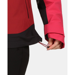 Kilpi Mamba-W tmave cervena 1L0101KIDRD damska lehka nepromokava bunda 4