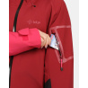 Kilpi Mamba-W tmave cervena 1L0101KIDRD damska lehka nepromokava bunda 5