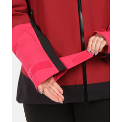 Kilpi Mamba-W tmave cervena 1L0101KIDRD damska lehka nepromokava bunda 6