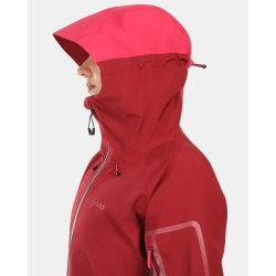 Kilpi Mamba-W tmave cervena 1L0101KIDRD damska lehka nepromokava bunda 8