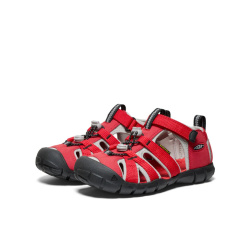 Keen Seacamp II CNX Youth ribbon red/alloy detske outdoorove sandaly i do vody 2