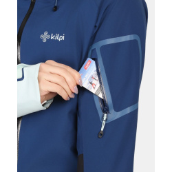 Kilpi Mamba-W tmave modra 1L0101KIDBL damska lehka nepromokava bunda  5