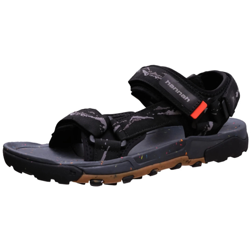 Hannah Garnet M black panske paskove sandale vhodne i do vody