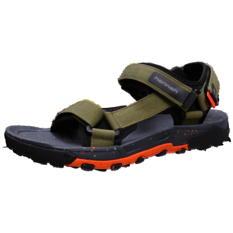 Hannah Garnet M olive drab panske paskove sandale vhodne i do vody