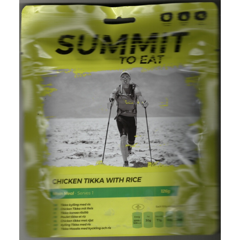 Summit To Eat Kure Tikka s ryzi 1 porce expedicni strava
