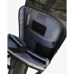 Kilpi Nitron U 25l WU0904KI unisex lifestylovy mestsky batoh na laptop tmave zelena 2