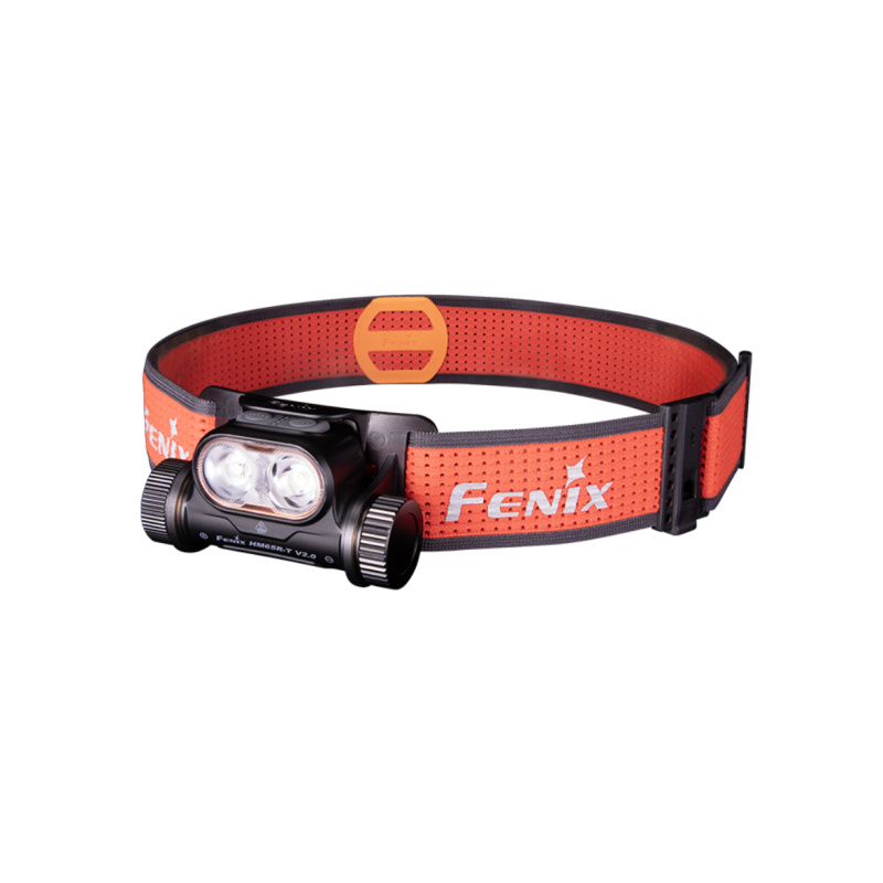 Fenix HM65RT V 20 cerna nabijeci celovka USB dobijeni vymenny akumulator vodotesna