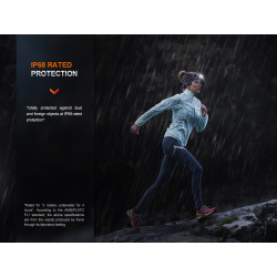 Fenix HM65RT V 20 cerna nabijeci celovka USB dobijeni vymenny akumulator vodotesna 11