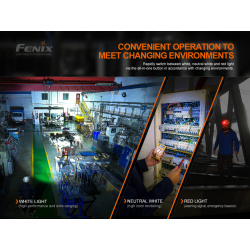Fenix HM70R nabijeci celovka - USB,vymenny akumulator,vodotesna6