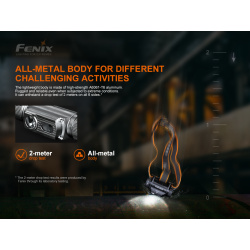 Fenix HM70R nabijeci celovka - USB,vymenny akumulator,vodotesna14