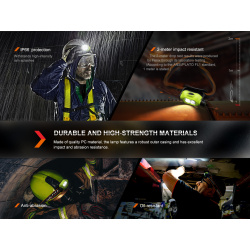 Fenix WH23R pracovni celovka s internim dobijecim akumulatorem Li-pol 2000 mAh 12