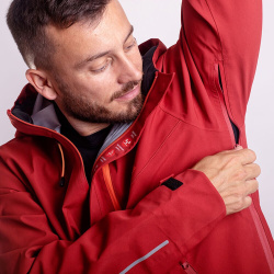 Progress Alpen Jkt Man terakota panska odolna  trivrstva nepromokava bunda 8