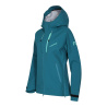 Progress Alpi Jkt Woman petrol dámská odolná  třívrstvá nepromokavá bunda 1