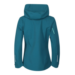 Progress Alpi Jkt Woman petrol dámská odolná  třívrstvá nepromokavá bunda 2