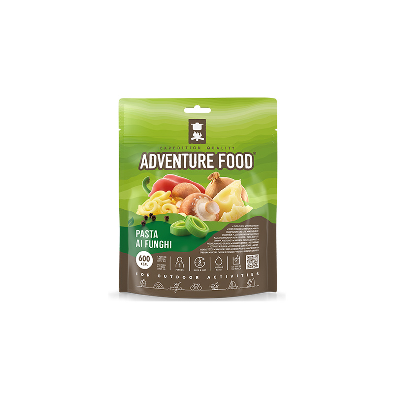 Adventure Food Testoviny s houbami a syrem 1 porce expedicni strava