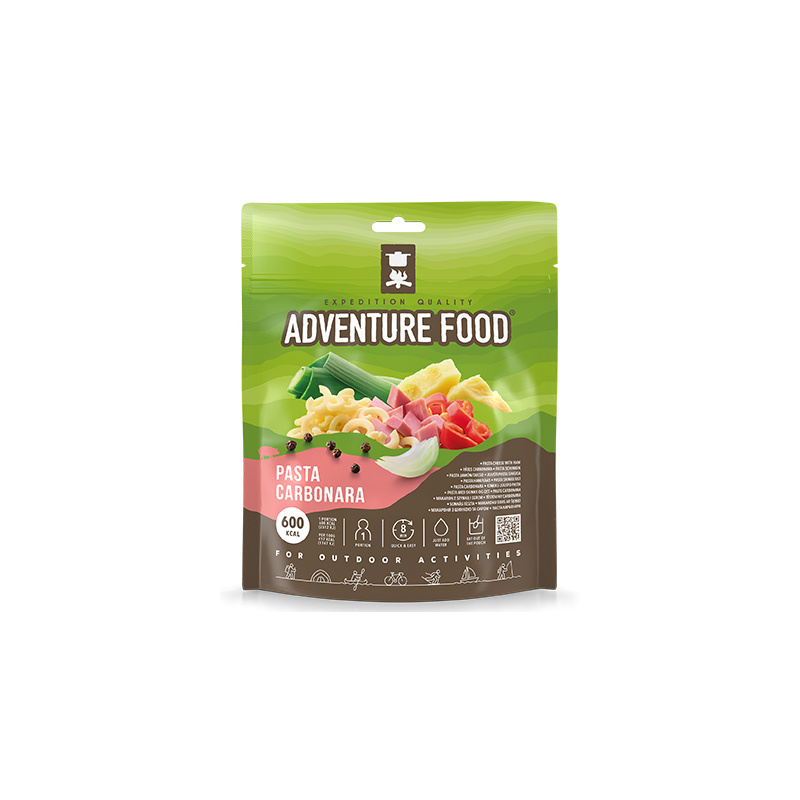 Adventure Food Testoviny Carbonara se sunkou a syrem 1 porce expedicni strava