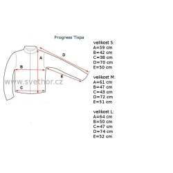 _Progress Tispa tm. svestka/sv. svestka damska funkcni sportovni mikina zmereno