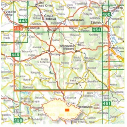 SHOCart 455 Svitavsko 40 000 turisticka mapa 1